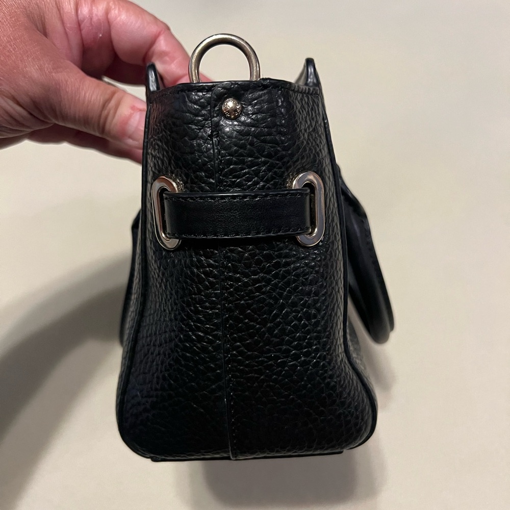 COACH Mini Blake Carryall in Black Pebbled Leather - Picture 5 of 11